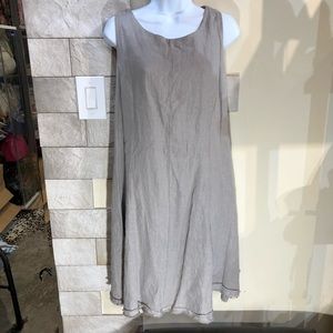 PIAZZA DEL TEMPIO WOMAN LINEN TOP DRESS